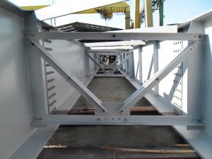 Construção Estrutura metálica Ponte Metálica