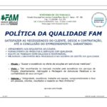 Política de qualidade FAM