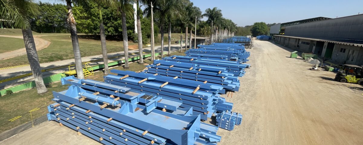 Construção Estrutura Metálica – Mineração, Siderurgia e Metalurgia – Estrutura Metálica para CSN – Congonhas, MG